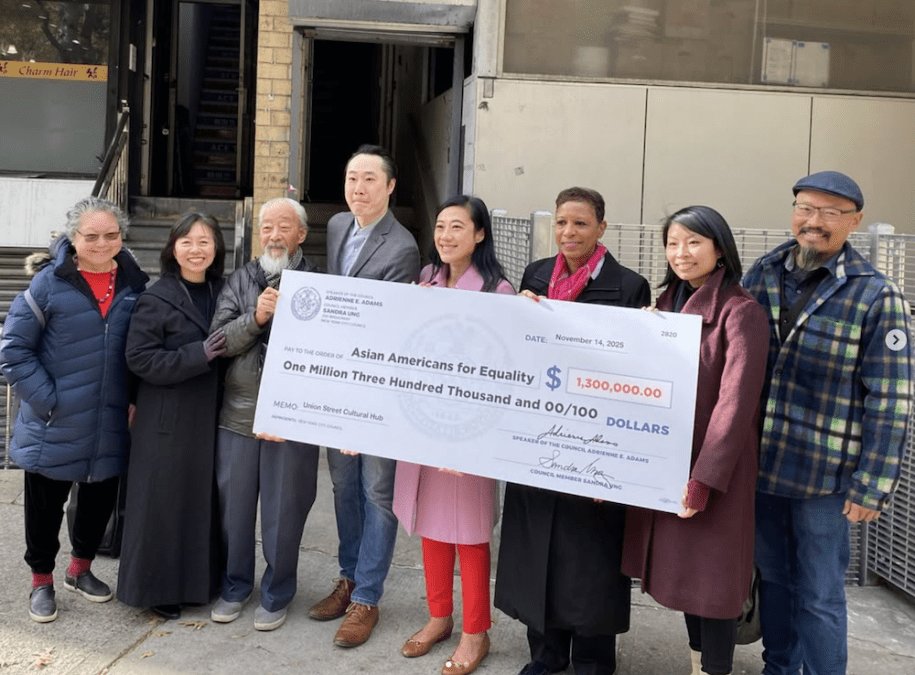 QNS: Ung, Adams announce $1.3 million in funding for new AAFE cultural hub in Flushing
